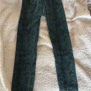 Nikibiki Teal and Black Leggings